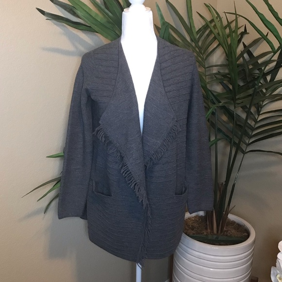 Talbots 100% Merino Wool Cardigan Knit Jacket - S - Picture 10 of 17